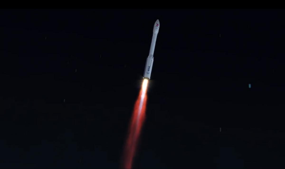 LISA Pathfinder launches on VEGA VV-06