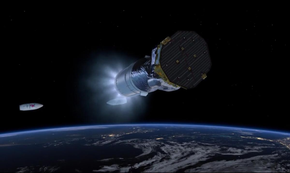 LISA Pathfinder launcher separation #3