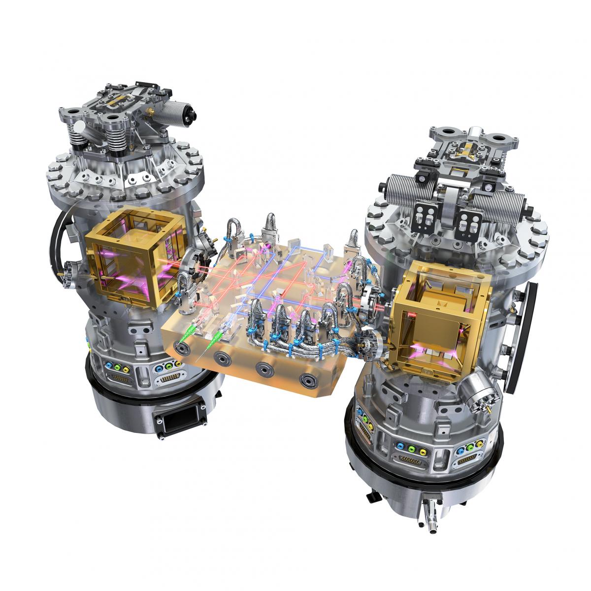 LISA Technology Package core assembly (LTP)