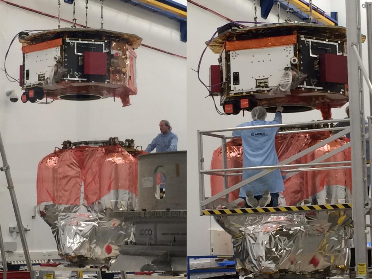 LPF assembly at Astrium UK