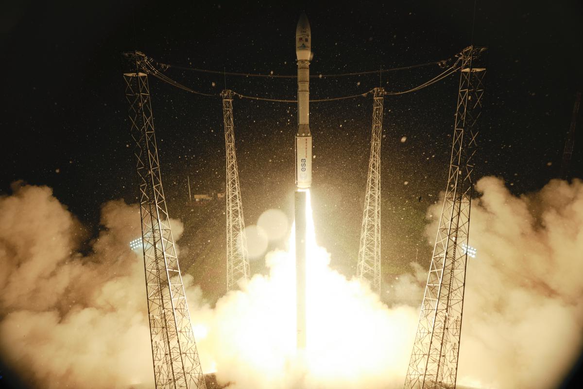 Liftoff of VEGA VV02