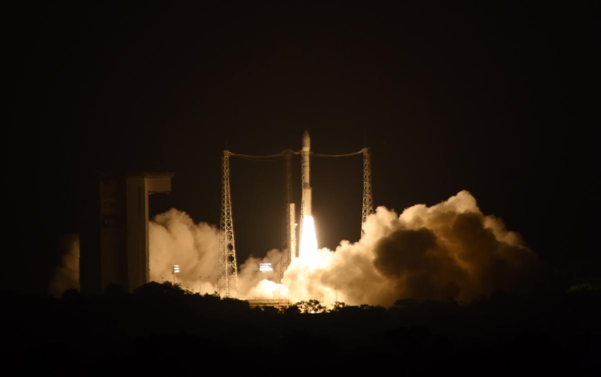 LISA Pathfinder lift-off on Vega VV06