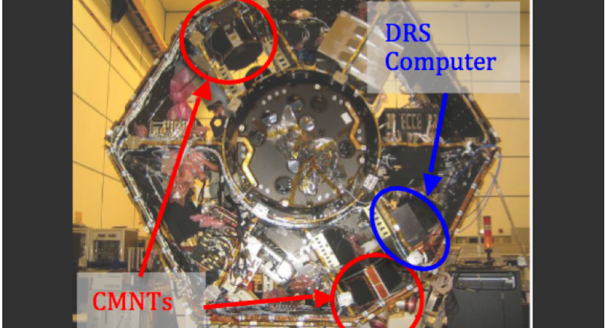 ST7 Components on the Spacecraft