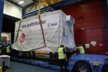 LISA Pathfinder leaving Airbus Defence Space