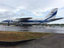 LISA Pathfinder Antonov at Cayenne Airport
