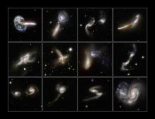 Colliding galaxies