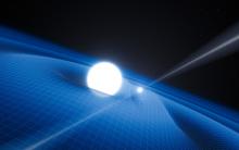 Pulsar PSR J0348+0432 and White Dwarf