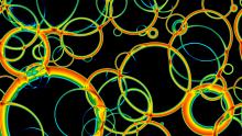 collision of sound waves generated by bubble expansion during a first order phase transition in the early universe