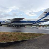 LISA Pathfinder Antonov at Cayenne Airport