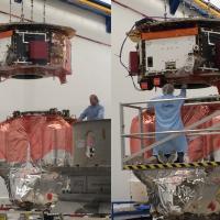 LPF assembly at Astrium UK