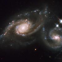 Colliding Spiral Galaxies Arp 274 