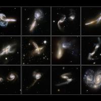 Colliding galaxies