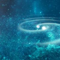 Binary system (artist's impression)